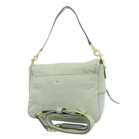 TORY BURCH Nylon Walker Emboss Small Shoulder Bag Green - Picture 2 of 9